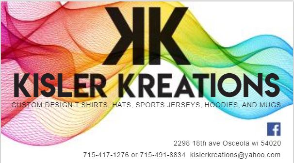 Kisler Kreations | 2298 18th Ave, Osceola, WI 54020 | Phone: (715) 417-1276