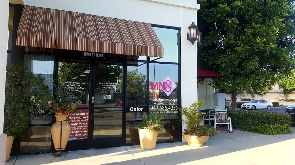 MN8 Salon and Day Spa | 26741 Rancho Pkwy suite 102, Lake Forest, CA 92630, USA | Phone: (949) 586-4255