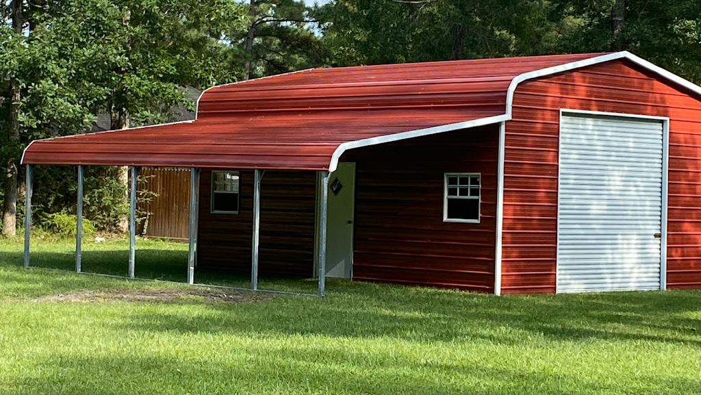 R & E Portable Buildings and Carports | 24968 FM 2090, Splendora, TX 77372, USA | Phone: (346) 261-7722