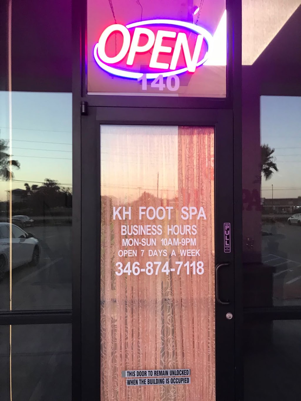 KH foot spa | 7119 FM 1464 #140, Richmond, TX 77407 | Phone: (346) 874-7118