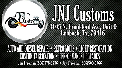 JNJ Customs | 3105 N Frankford Ave unit o, Lubbock, TX 79416, USA | Phone: (806) 778-3776