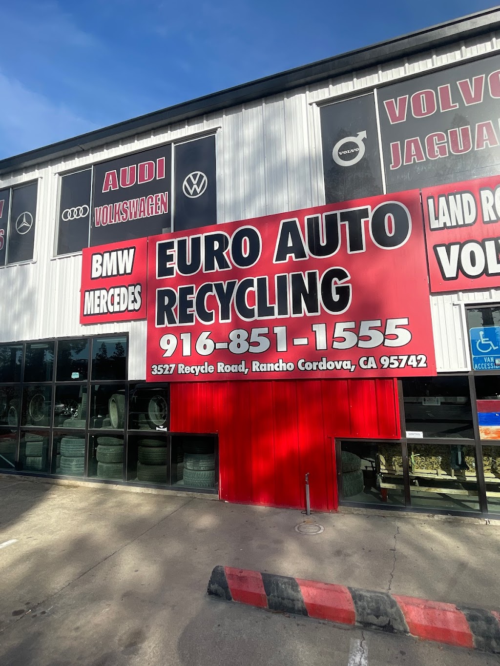 Euro Auto Recycling BMW Mercedes Land Rover Volvo Porsche Jaguar | 3527 Recycle Rd, Rancho Cordova, CA 95742, USA | Phone: (916) 851-1555