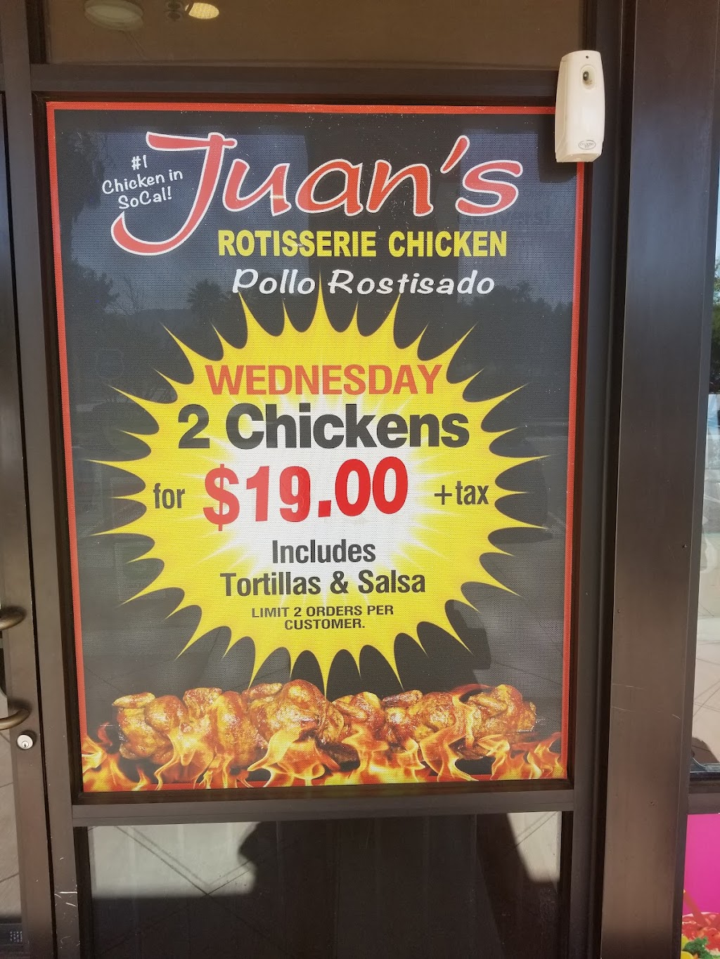 Juans Rotisserie Chicken | 2241 W Esplanade Ave STE 101C, San Jacinto, CA 92582, USA | Phone: (951) 487-2469