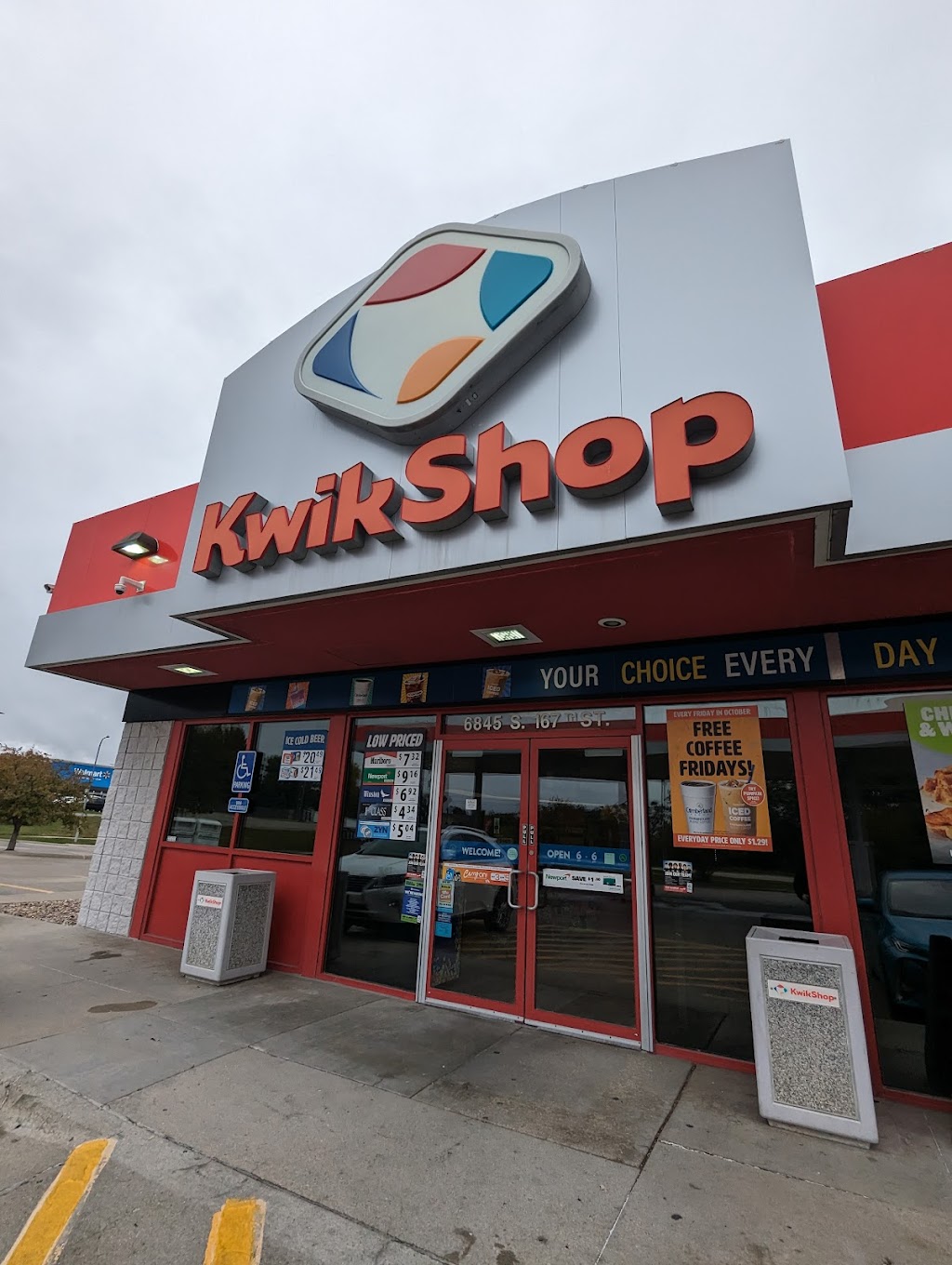 Kwik Shop | 6845 S 167th St, Omaha, NE 68135, USA | Phone: (402) 895-8067