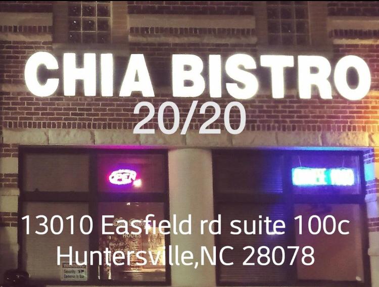 Chia Bistro | 13010 Eastfield Rd # C100, Huntersville, NC 28078, USA | Phone: (704) 992-2155