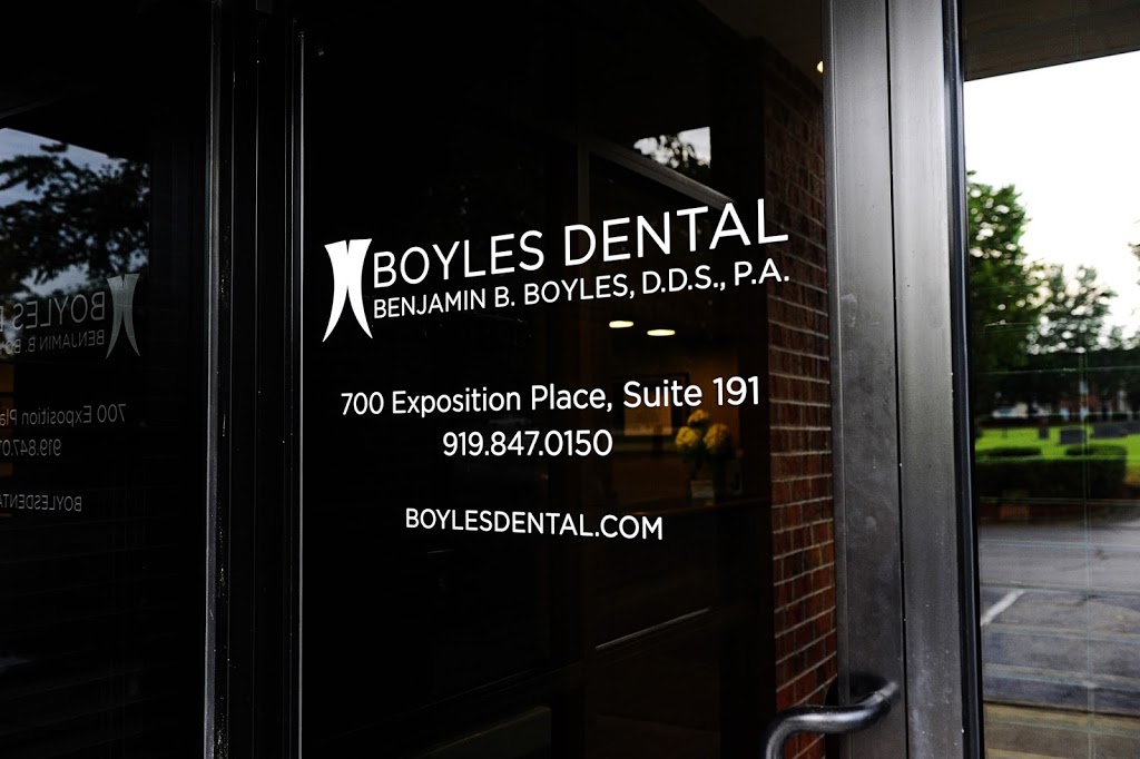 Boyles Dental | 700 Exposition Pl #191, Raleigh, NC 27615, USA | Phone: (919) 847-0150