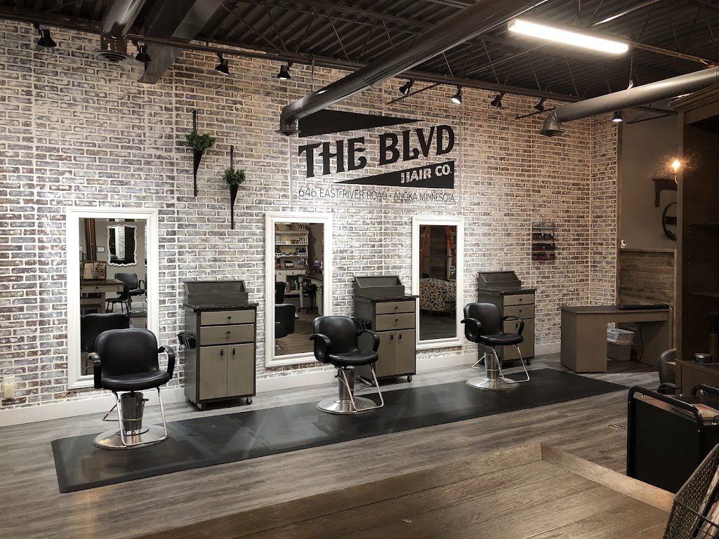 The BLVD Hair Co. | 646 E River Rd, Anoka, MN 55303, USA | Phone: (612) 710-6132