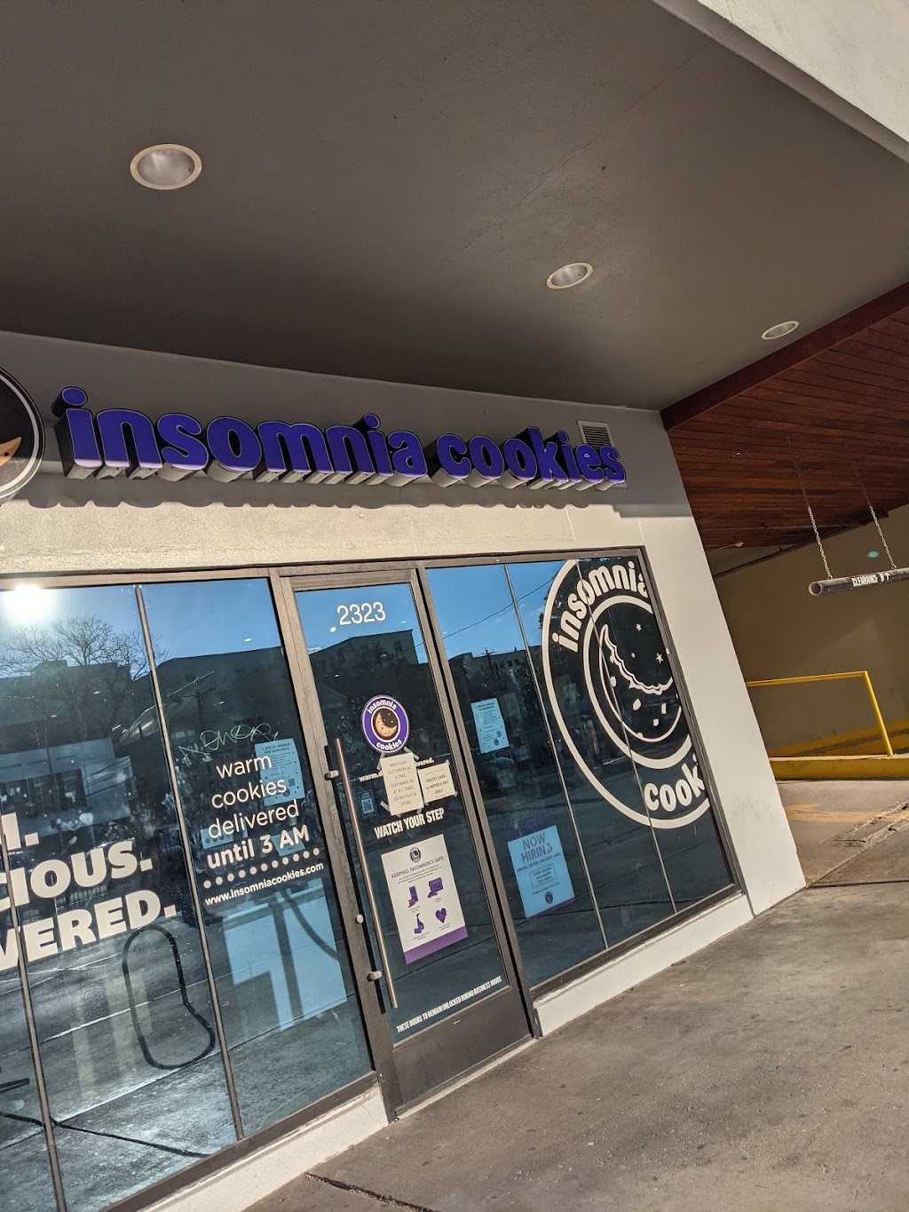 Insomnia Cookies | 2323 San Antonio St, Austin, TX 78705, USA | Phone: (737) 204-1983