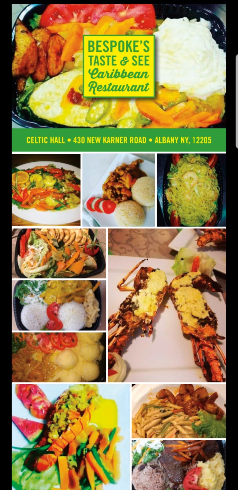 Bespoke Taste & See Caribbean Restaurant | 430 New Karner Rd, Albany, NY 12205, USA | Phone: (518) 606-0313