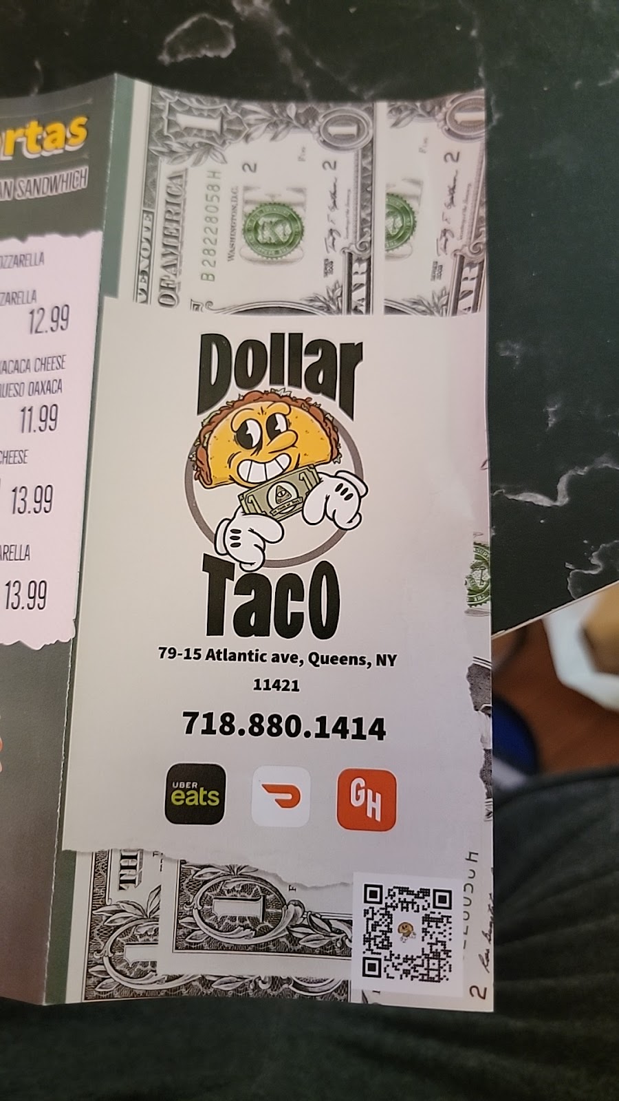 Dollar Taco | 79-15 Atlantic Ave, Queens, NY 11421, USA | Phone: (718) 880-1414