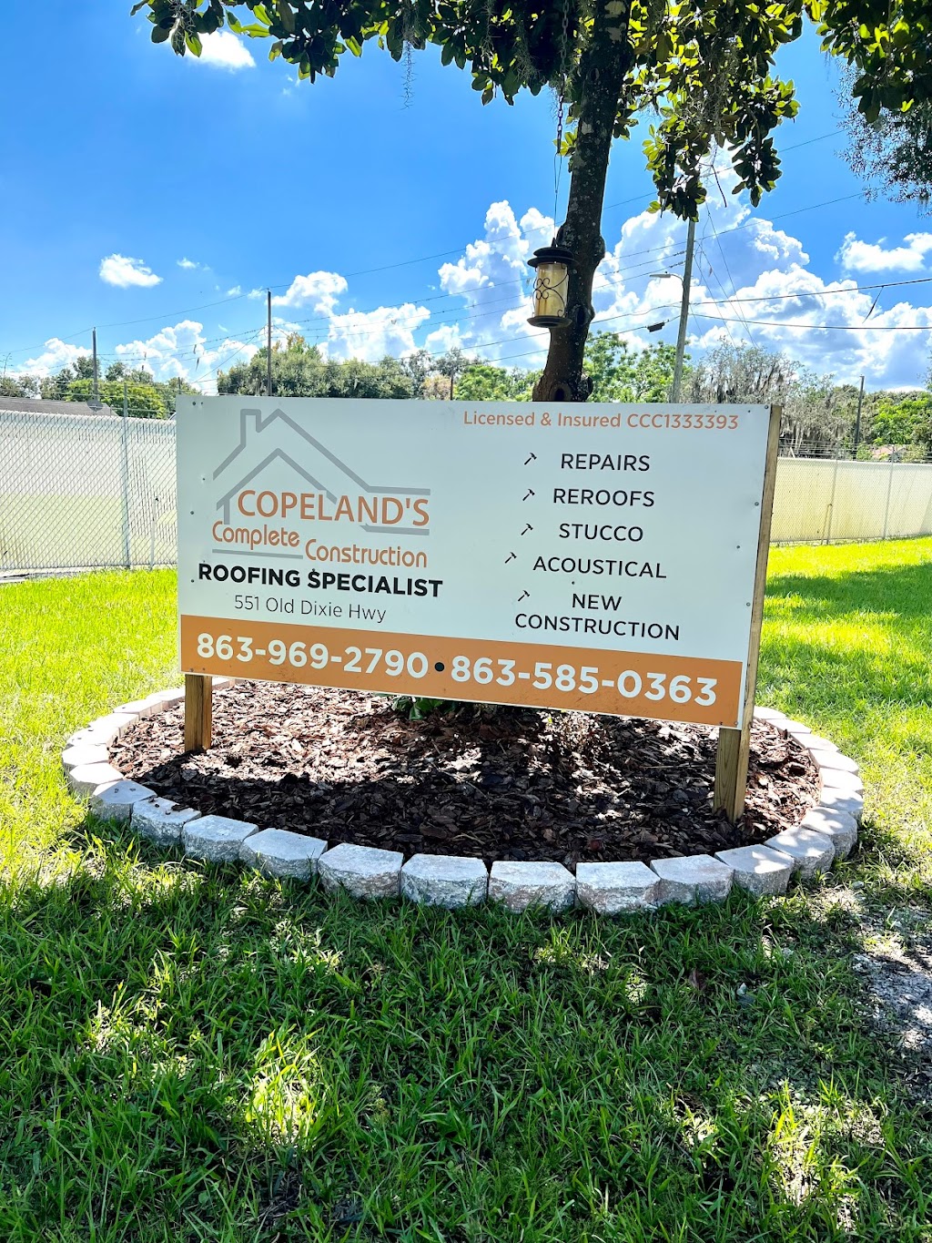 Copelands Complete Construction LLC | 3828 Knights Station Rd, Lakeland, FL 33810, USA | Phone: (863) 969-2790