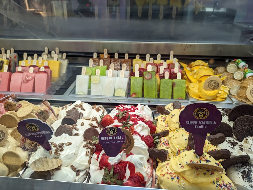Lucha Libre Ice Cream & Churros | 4925 W Market St UNIT 1100, Greensboro, NC 27407, USA | Phone: (336) 907-7086