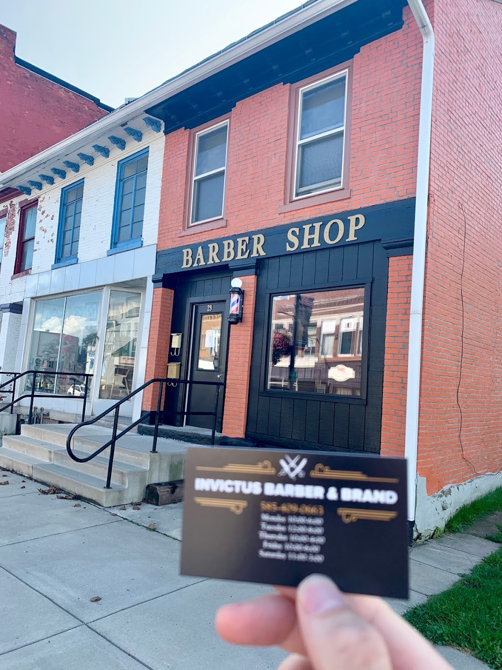 Invictus Barber & Brand | 29 Market St, Attica, NY 14011, USA | Phone: (585) 409-0663