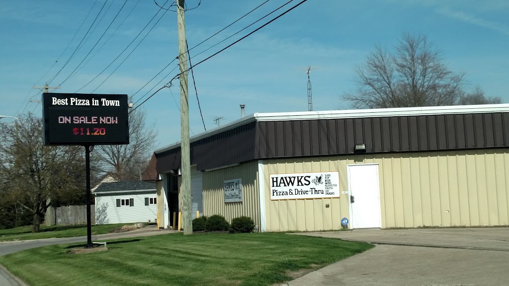 Hawks Pizza & Drive-Thru | 402 E Washington St, Napoleon, OH 43545 | Phone: (419) 599-1946
