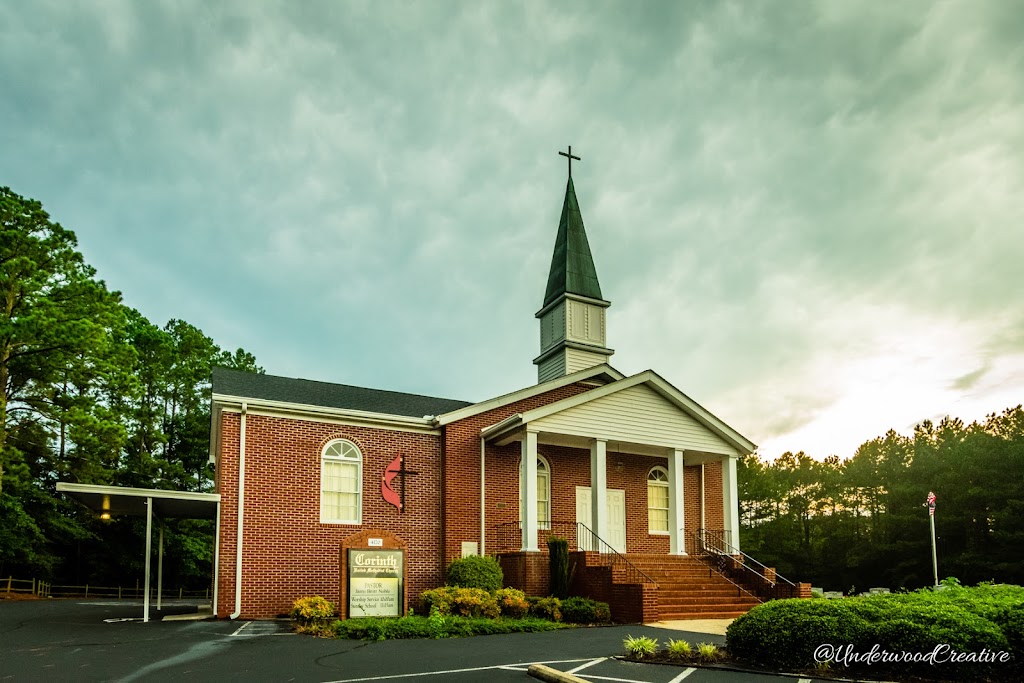 Corinth Methodist Church | 4170 U.S. Hwy 301 S, Four Oaks, NC 27524, USA | Phone: (919) 628-1119