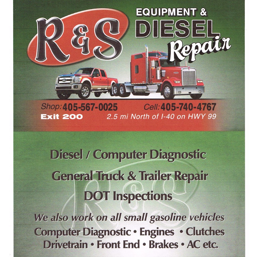 R&S Equipment and Diesel Repair | 8835 OK-99, Prague, OK 74864, USA | Phone: (405) 567-0025