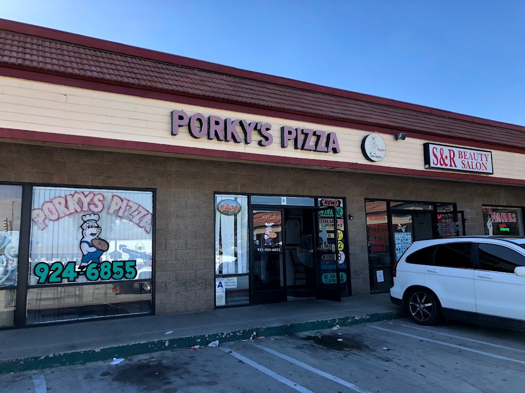 Porkys Pizza MV | 12235 Heacock St suite g, Moreno Valley, CA 92557 | Phone: (951) 924-6855