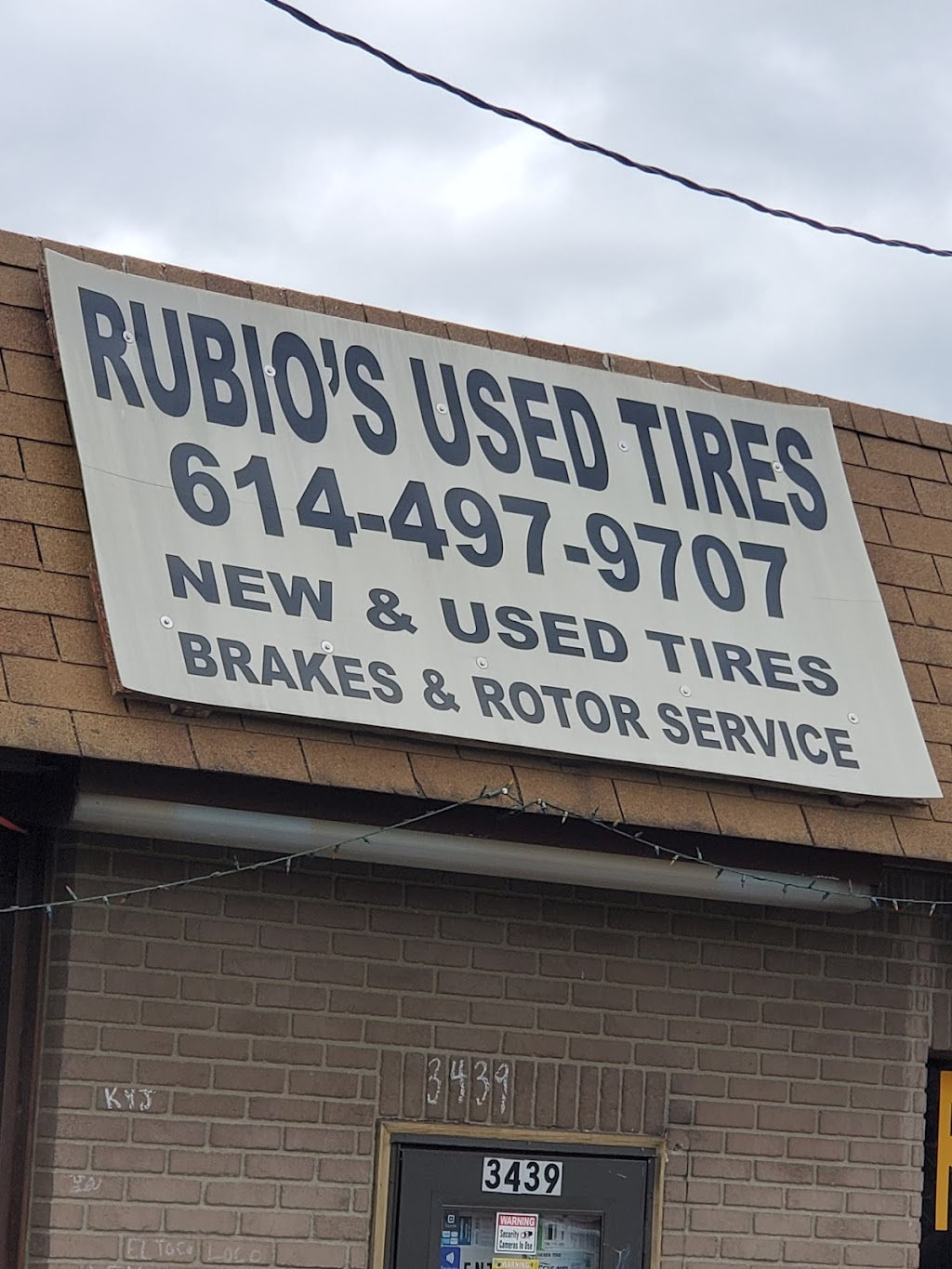 Mr.Rubio’s Used and New Tires | 3439 Parsons Ave, Columbus, OH 43207, USA | Phone: (614) 497-9707