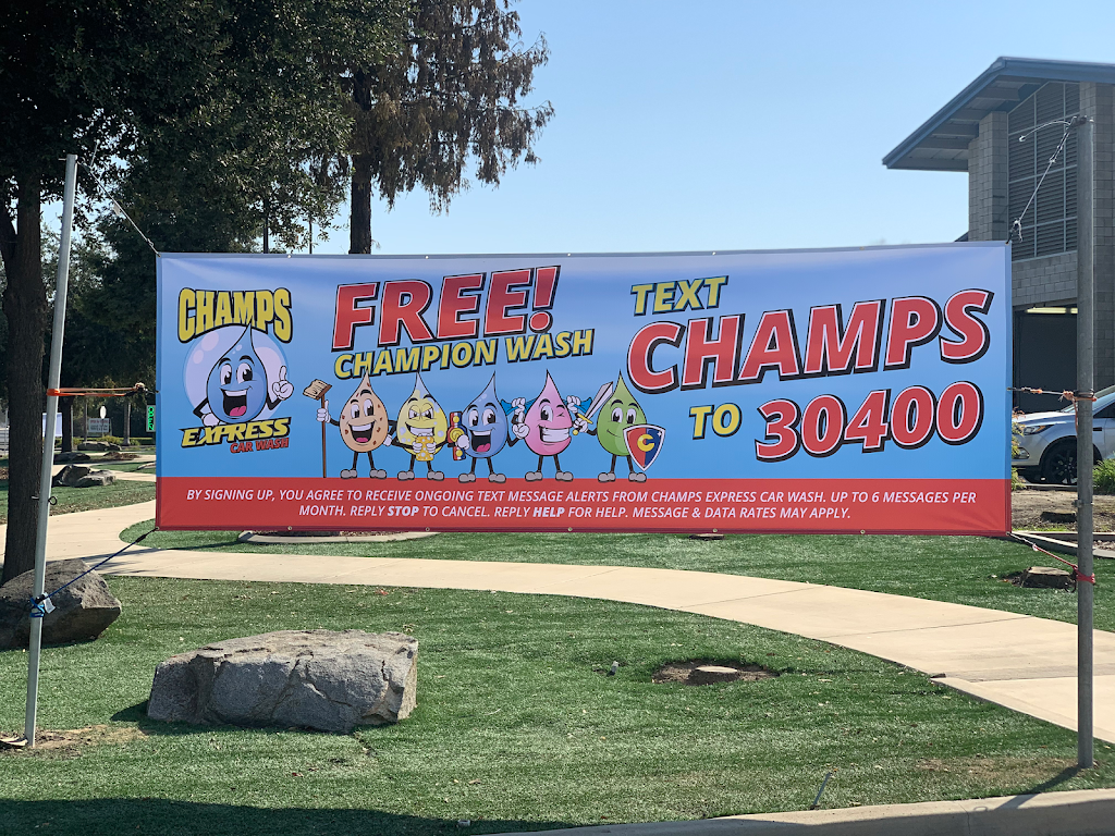 Champs Express Car Wash | 1201 W Caldwell Ave, Visalia, CA 93277, USA | Phone: (559) 740-7800