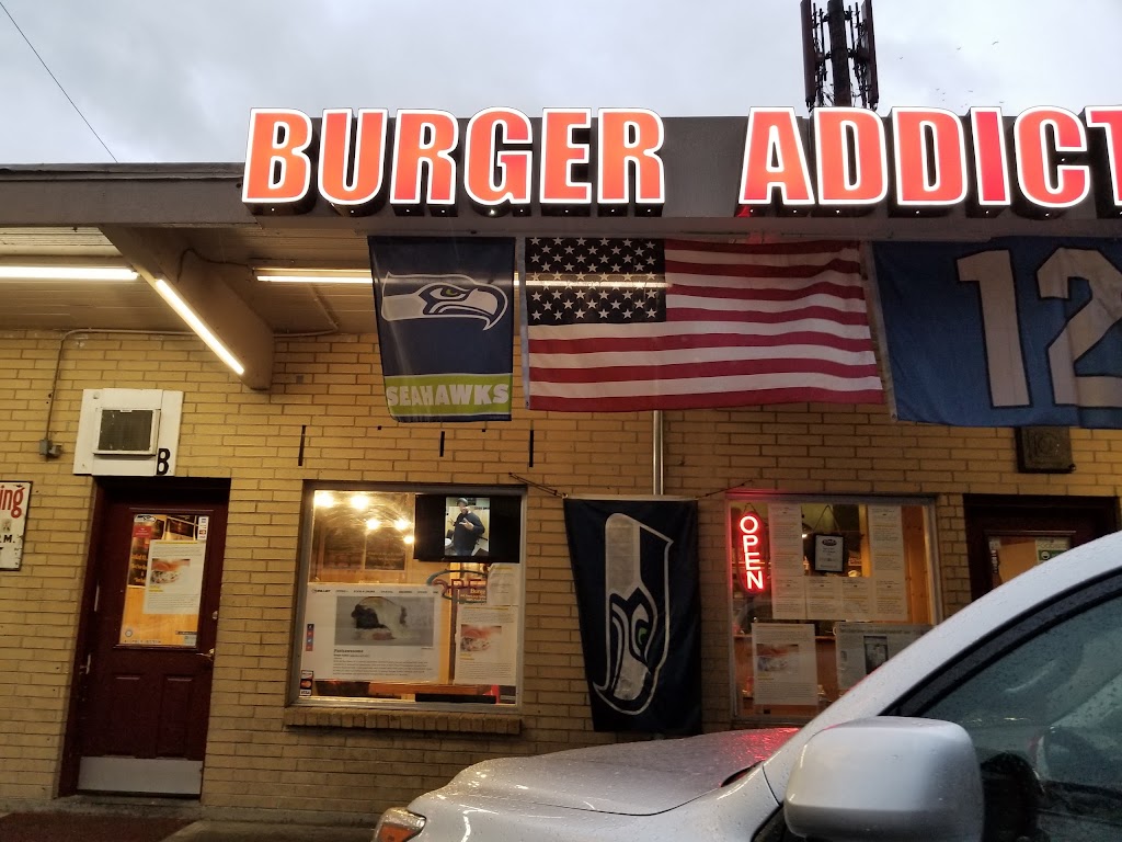 Burger Addict Prime Steak Burgers | 2439 Maple Valley Hwy, Renton, WA 98057, USA | Phone: (425) 585-3328