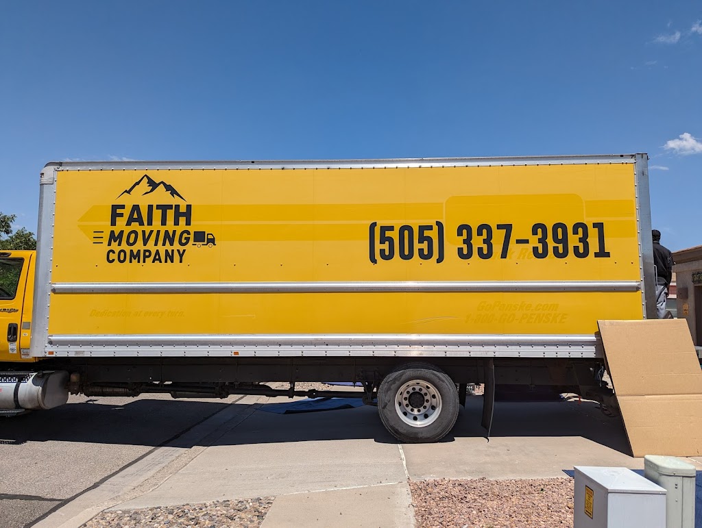 Faith Moving Company | 3188 Southern Blvd SE Suite I, Rio Rancho, NM 87124, USA | Phone: (505) 249-0632