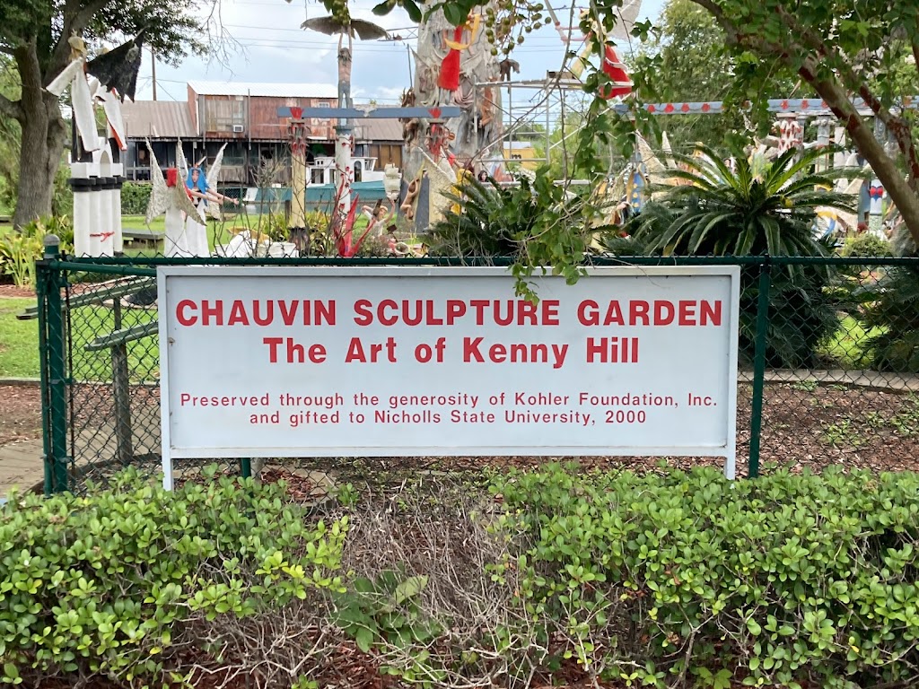 Chauvin Sculpture Garden & Art | 5337 Bayouside Dr, Chauvin, LA 70344, USA | Phone: (985) 594-2546