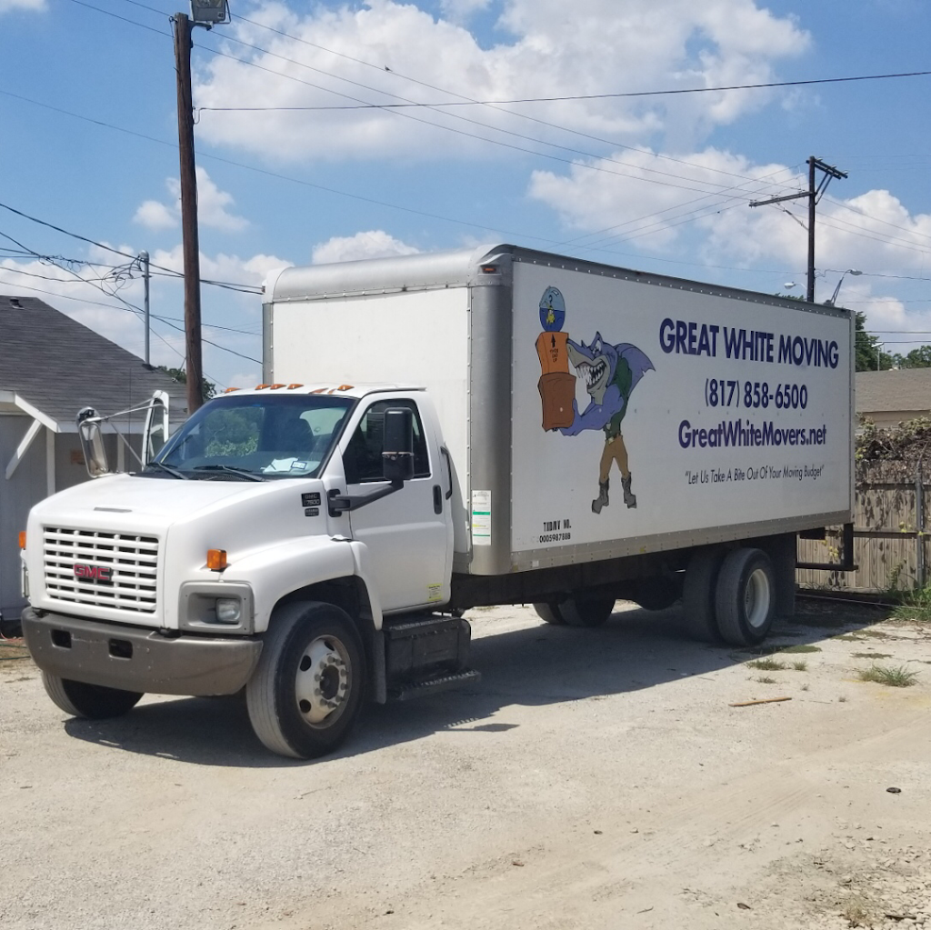 Great White Moving Company | 2330 Carson St, Haltom City, TX 76117, USA | Phone: (817) 858-6500