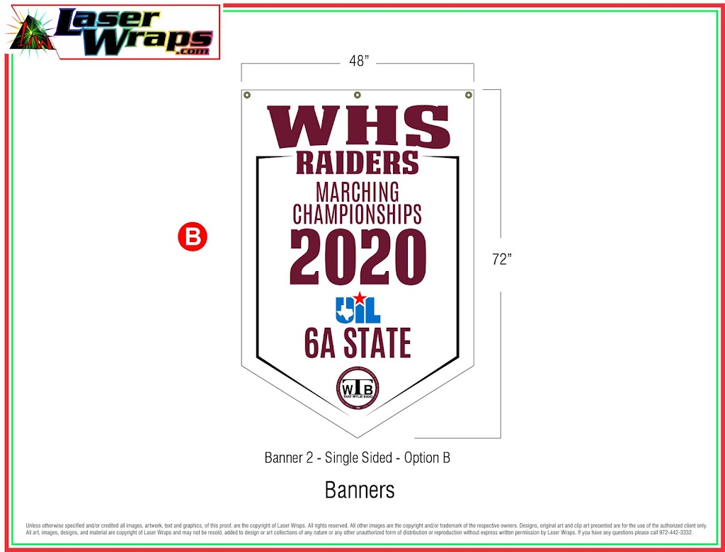 Wylie Banners | 704 Parker Rd, Wylie, TX 75098, USA | Phone: (972) 442-3332