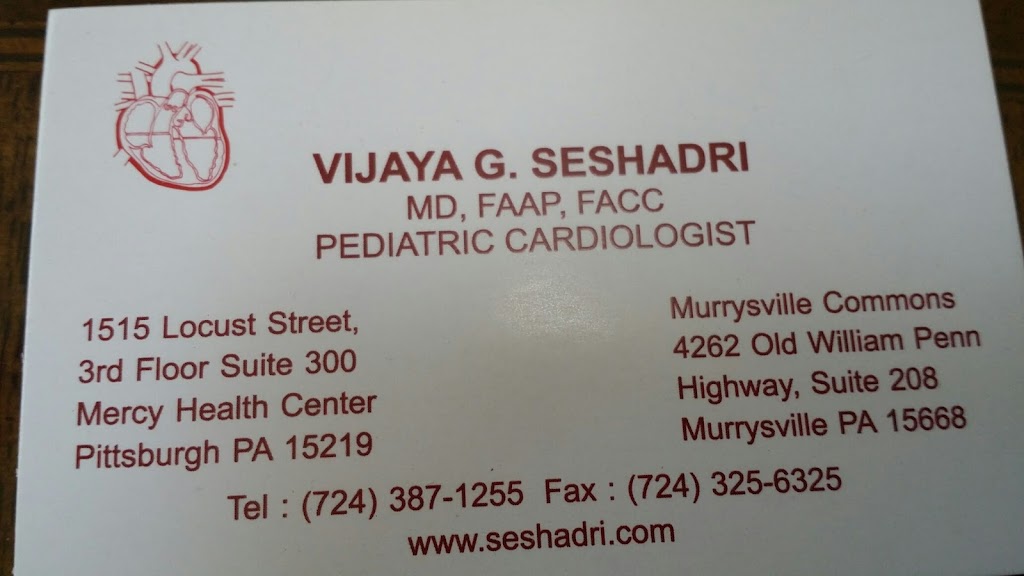 Seshadri Vijaya G MD | 4262 Old William Penn Hwy #208, Murrysville, PA 15668, USA | Phone: (724) 387-1255