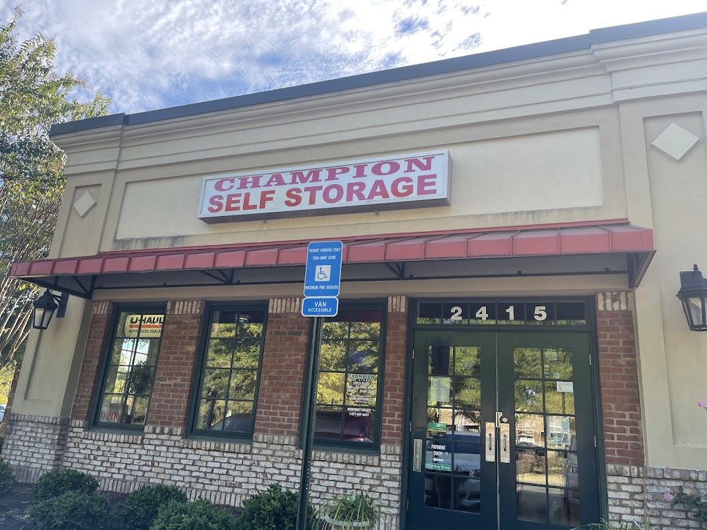 Champion Self Storage - Grayson | 2415 Loganville Hwy, Grayson, GA 30017, USA | Phone: (678) 829-0229