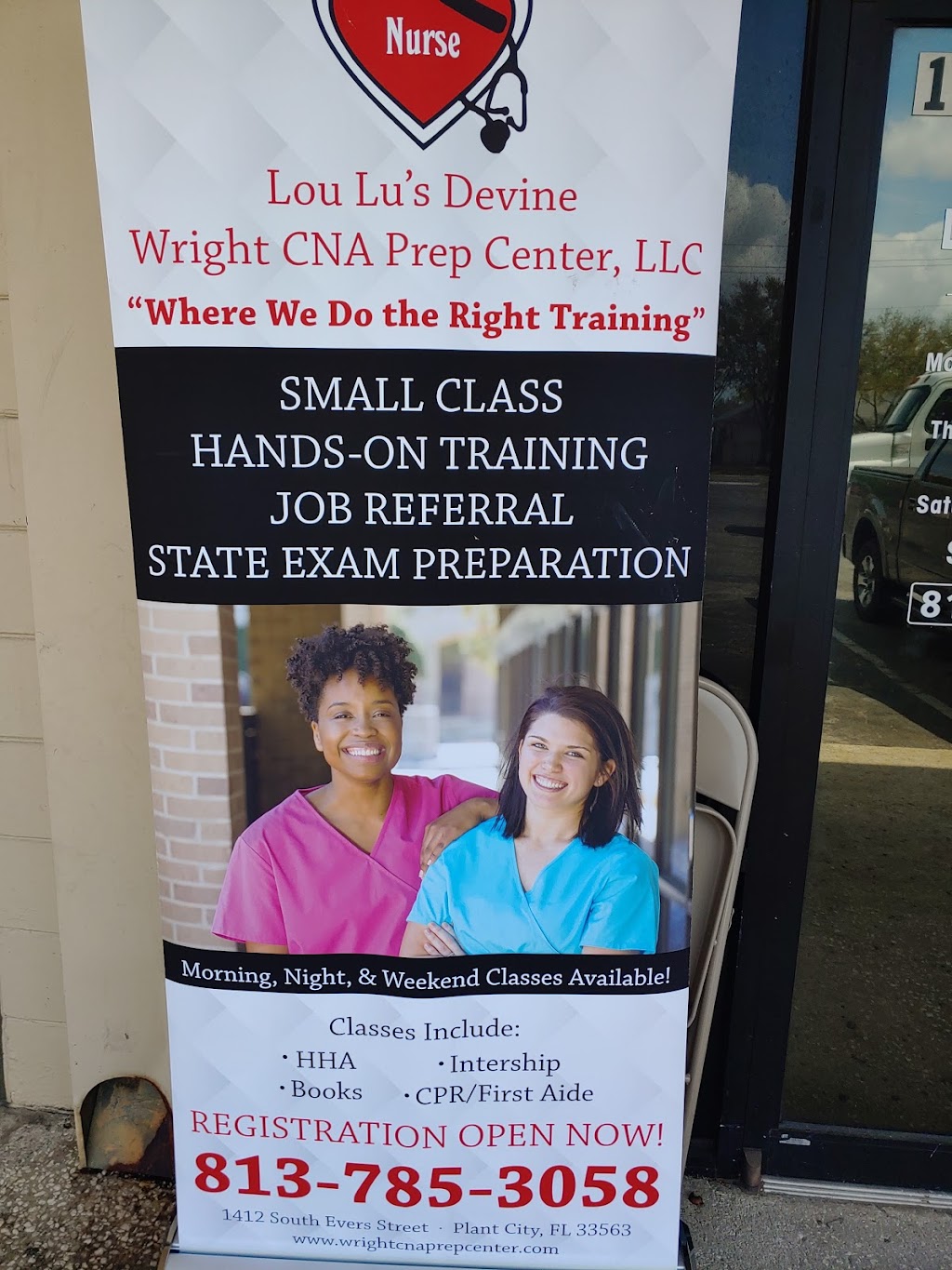 Lou Lus Devine/ Wright CNA Prep Ct. | 1412 S Evers St, Plant City, FL 33563, USA | Phone: (813) 785-3058
