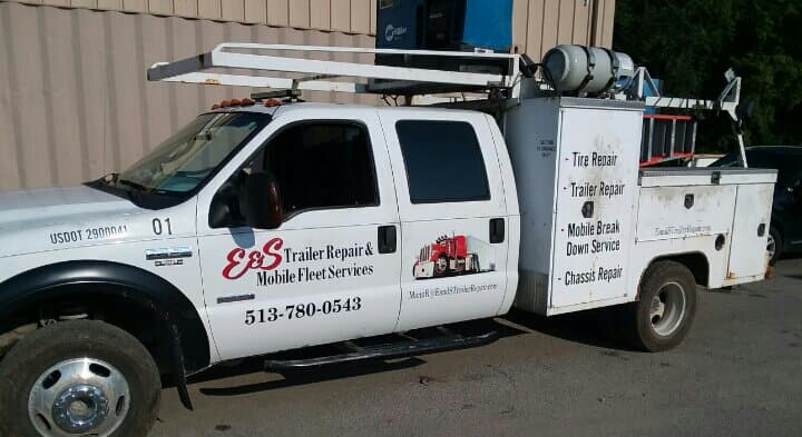 E & S Trailer Repair & Mobile Fleet Service | 2975 Symmes Rd, Fairfield, OH 45014, USA | Phone: (513) 554-1501