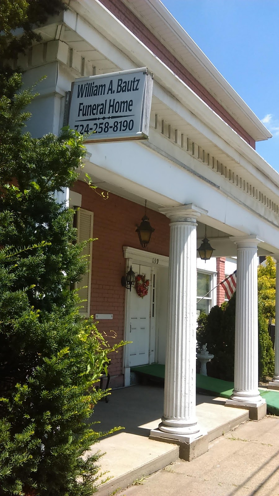 William Bautz Funeral Home | 139 Main St, New Eagle, PA 15067, USA | Phone: (724) 258-8190