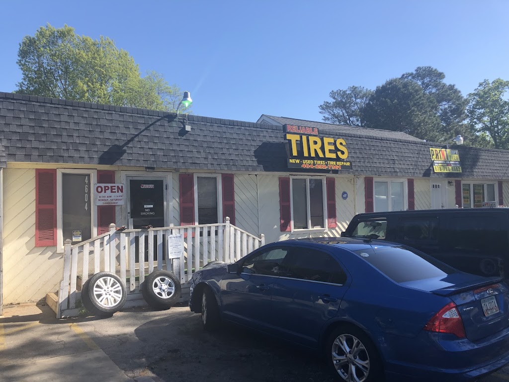 Reliable Tires Mechanic & Collision Repair | 4604 Rockbridge Rd SW, Stone Mountain, GA 30083, USA | Phone: (404) 292-7361