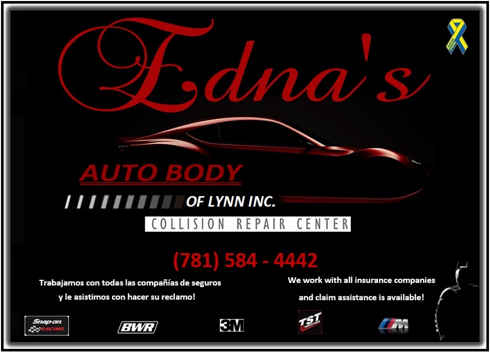 Ednas Auto Body of Lynn | 892 Washington St, Lynn, MA 01902, USA | Phone: (781) 584-4442