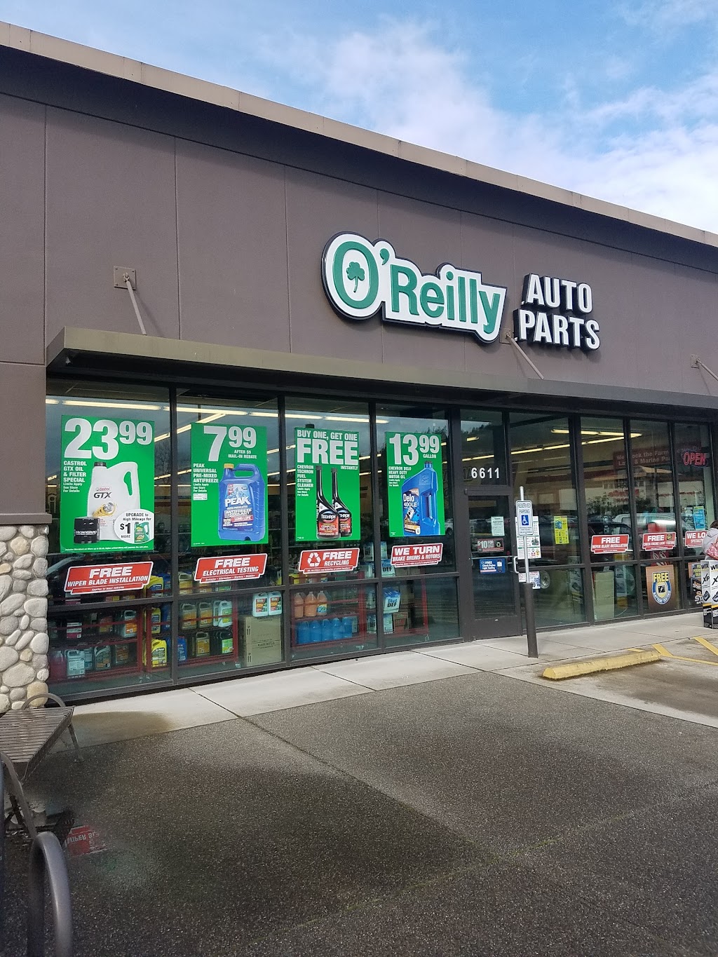 OReilly Auto Parts | 6611 166th Ave E, Sumner, WA 98390, USA | Phone: (253) 891-6869