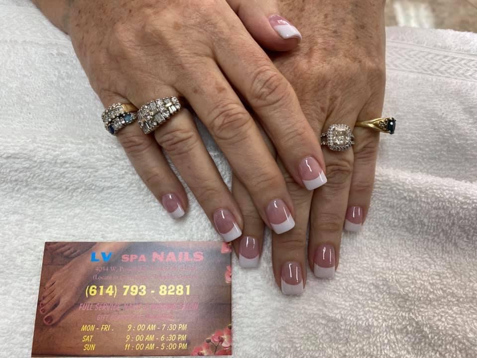 LV Spa Nails | 4034 W Powell Rd, Powell, OH 43065, USA | Phone: (614) 793-8281