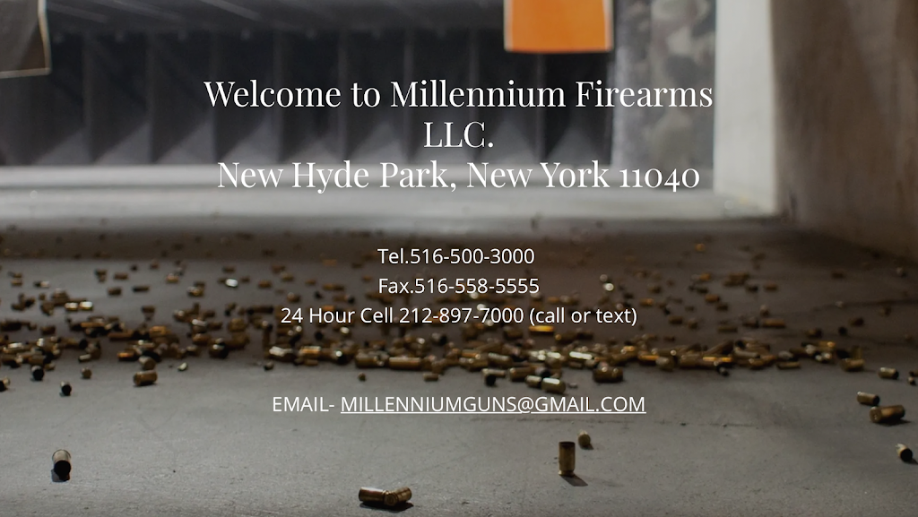 Millennium Firearms LLC. | 1847 Highland Ave, New Hyde Park, NY 11040 | Phone: (516) 500-3000