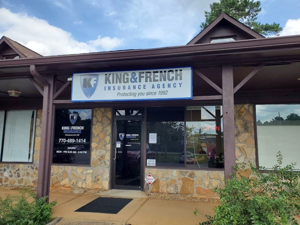 King & French Insurance Agency | 2080 Fairburn Rd Suite B, Douglasville, GA 30135, USA | Phone: (770) 489-1414