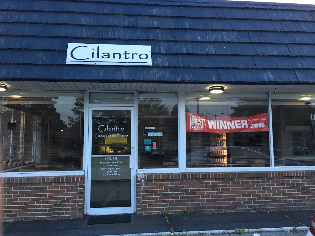 Cilantro Bangladeshi Bistro | 1011 Kempsville Rd, Norfolk, VA 23502, USA | Phone: (757) 962-1004