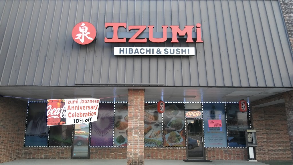 Izumi Asian Cuisine | 1619 Ashville Rd, Leeds, AL 35094, USA | Phone: (205) 699-1133