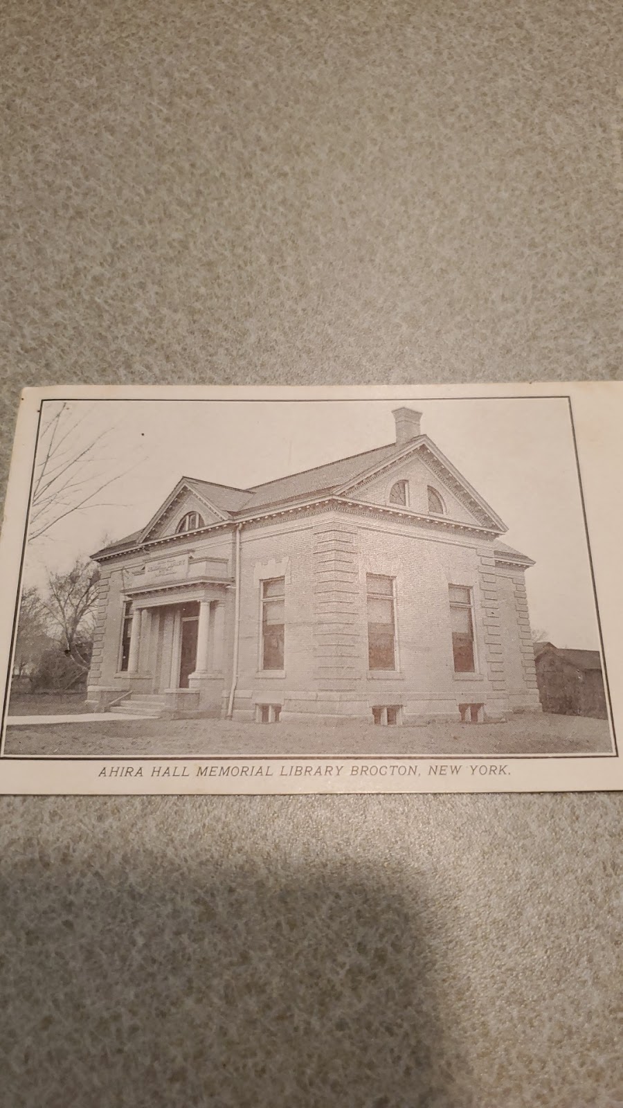 Ahira Hall Memorial Library (Brocton) | 37 W Main St, Brocton, NY 14716, USA | Phone: (716) 792-9418