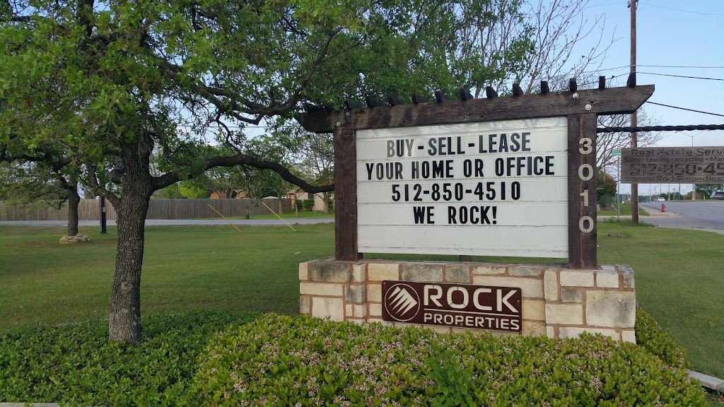 ROCK Properties Realty | 3010 E Old Settlers Blvd, Round Rock, TX 78665, USA | Phone: (512) 850-4510
