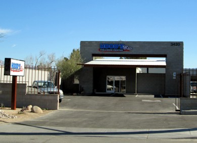 Hoods Etc Collision Center Inc. | 3420 N Dodge Blvd Entrance is on Dodge. No entrance off Kleindale Rd. Google Maps is incorrect, Tucson, AZ 85716, USA | Phone: (520) 795-8044