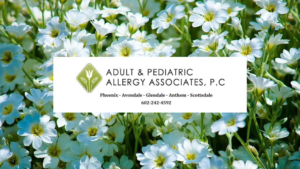 Adult & Pediatric Allergy Associates, P.C. | 10320 W McDowell Rd Bldg Bldg L1238, Avondale, AZ 85392, USA | Phone: (602) 242-4592