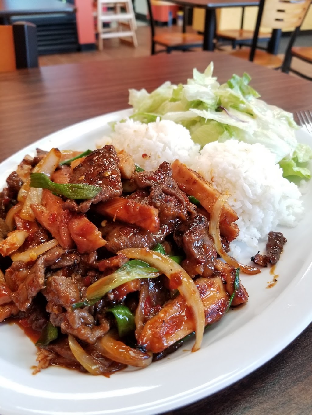 Happy Teriyaki | 16410 84th St NE ste b, Lake Stevens, WA 98258, USA | Phone: (360) 322-6979