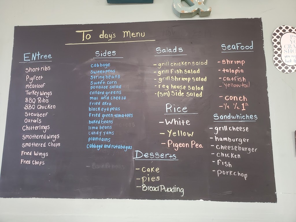 Eloise & Earnestine Soul Food | 6781 NW 27th Ave suite c, Miami, FL 33147, USA | Phone: (305) 687-7774