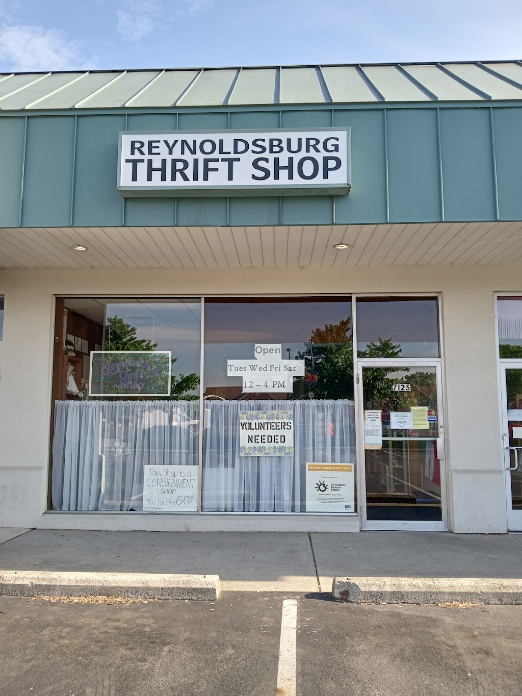 Cancer Thrift Shop Reynoldsburg | 7125 E Main St, Reynoldsburg, OH 43068, USA | Phone: (614) 755-4283