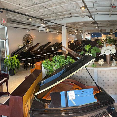 Frank & Camilles Piano Superstore | 214 Glen Cove Rd, Carle Place, NY 11514, USA | Phone: (516) 333-2811