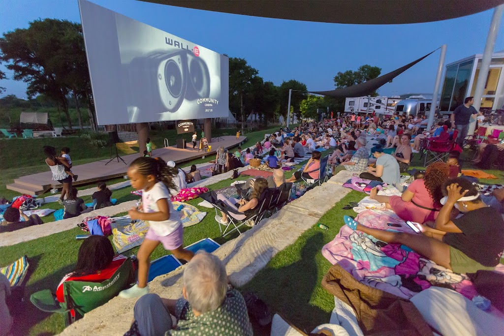 Community Cinema & Amphitheater | 9301 Hog Eye Rd, Austin, TX 78724, USA | Phone: (301) 325-7731